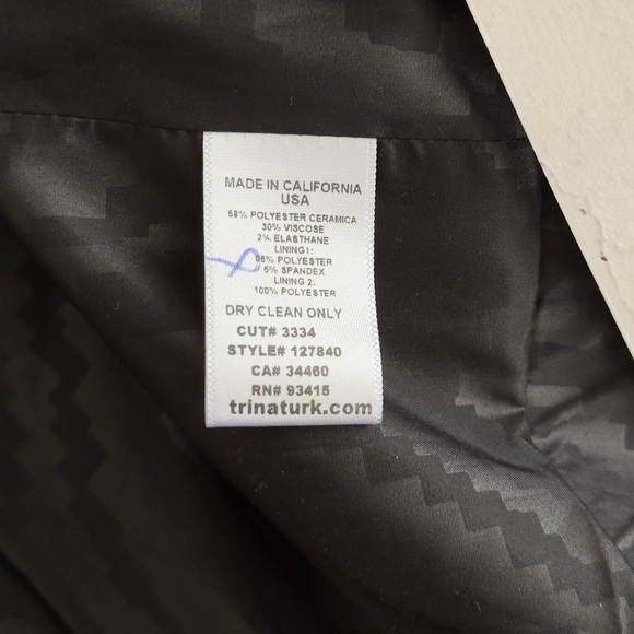 NWT Trina Turk Brown Blazer Jacket - Picture 13 of 13